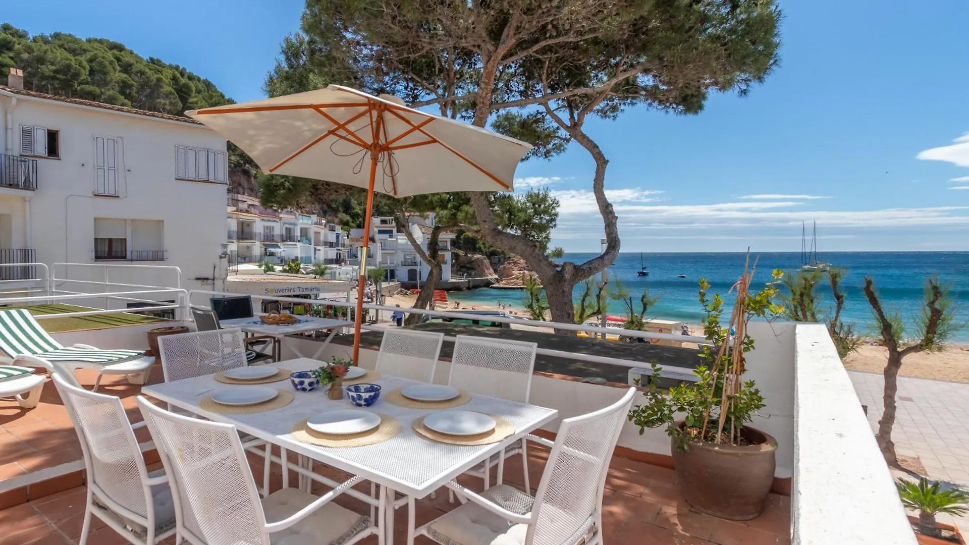 I Apartamento Frente Al Mar En Playa Tamariu location